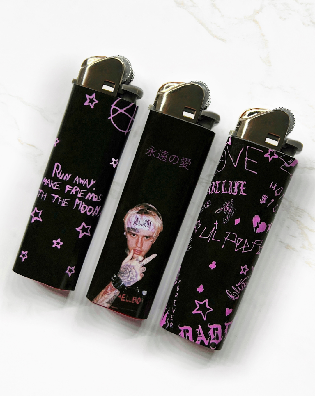 Lil Peep Lighter set