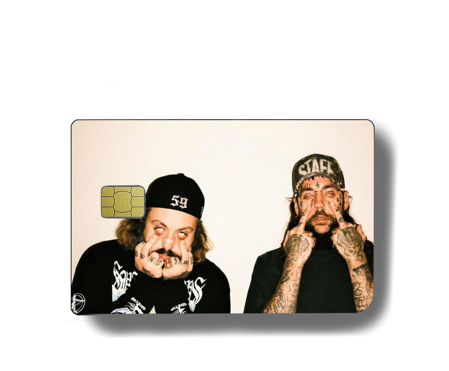 $uicideboy$ Credit Card Skin – Photo Card Wrap Featuring Ruby & $crim with Chip Cutout