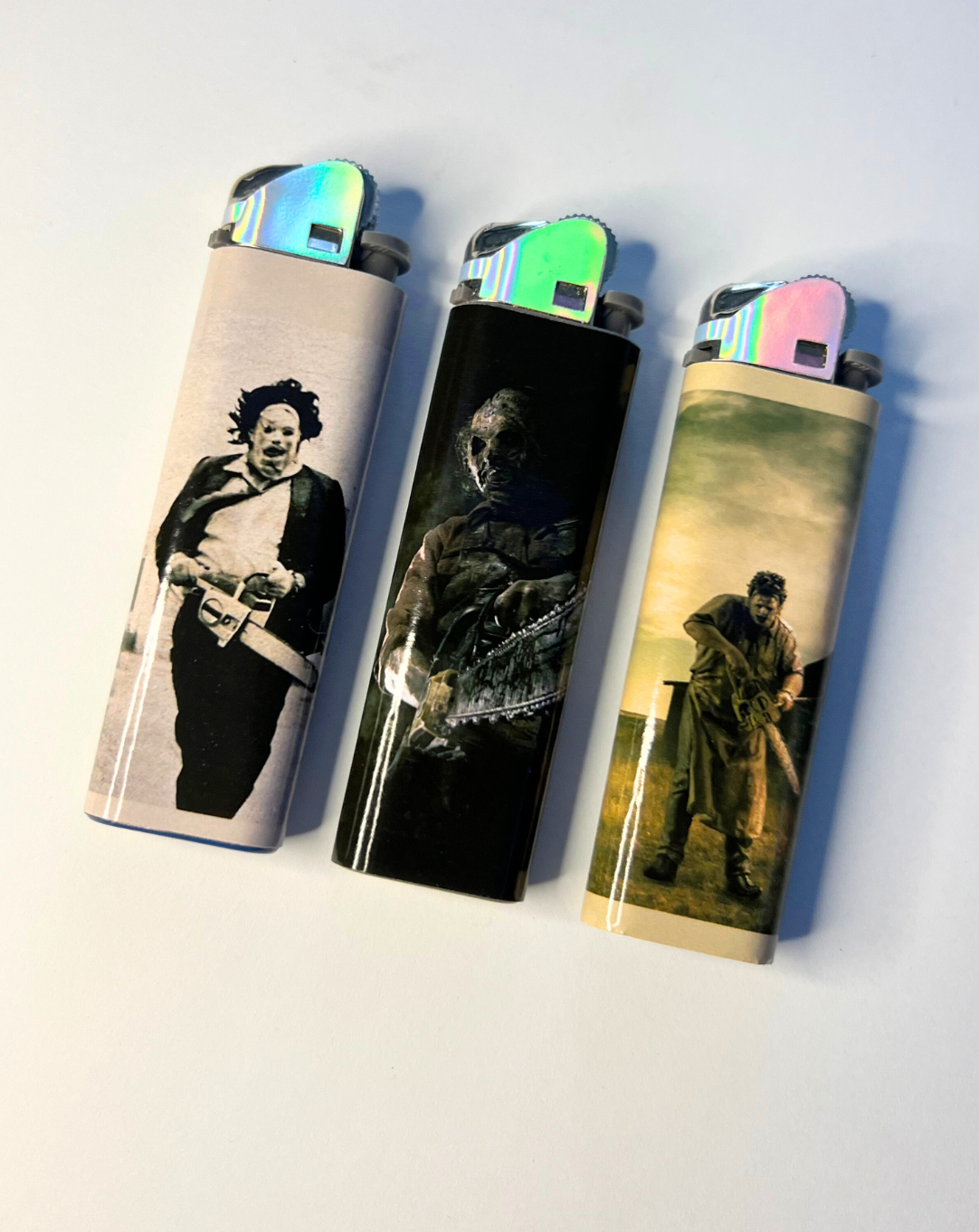Leather Face Lighter set