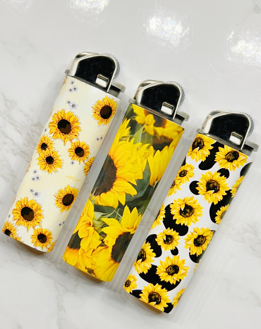 Sunflower Lighter Set