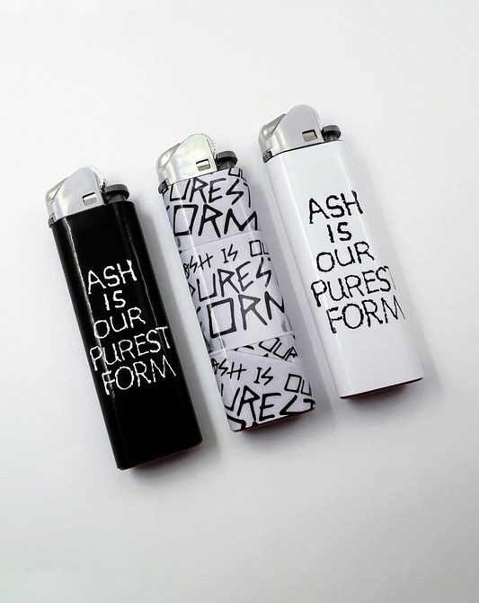 Ash Is Our Purest Form Lighter set